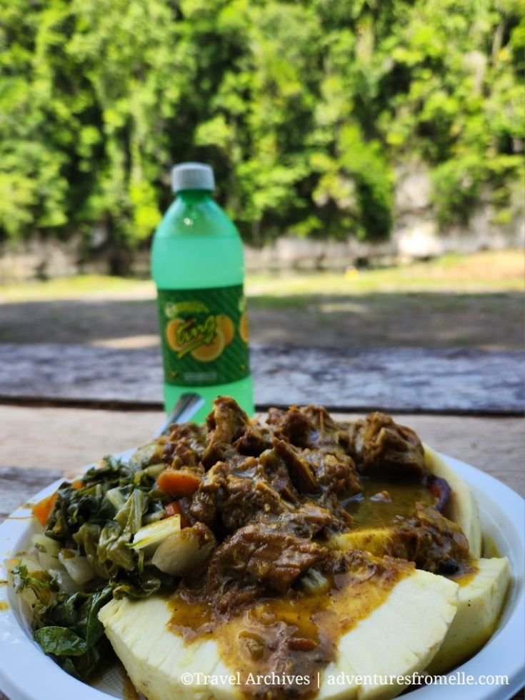 Jamaican drinks and food experience